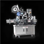 Machine d'étiquetage automatique de pliage d'angle de bouteille ronde