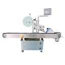 Machine à étiquettes automatique d'autocollant de roulement horizontal pour de petites bouteilles rondes